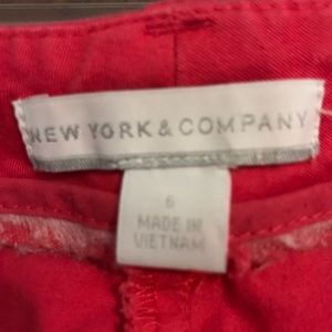 New York & Company cropped pants